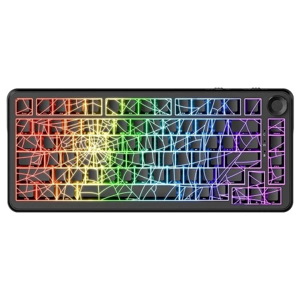 Ajazz Ak820 Max Ultra RGB Tkl Rice Hifi Switch Kablolu/Kablosuz Mekanik Oyuncu Klavyesi - Görsel 2