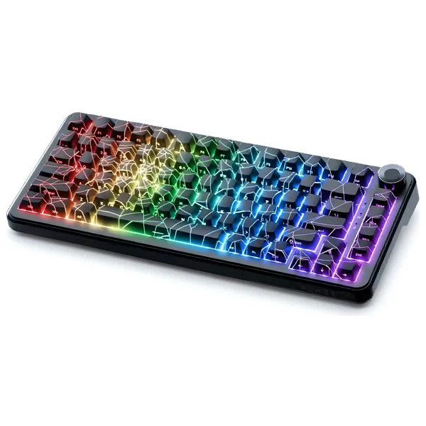 Ajazz Ak820 Max Ultra RGB Tkl Rice Hifi Switch Kablolu/Kablosuz Mekanik Oyuncu Klavyesi - Görsel 3