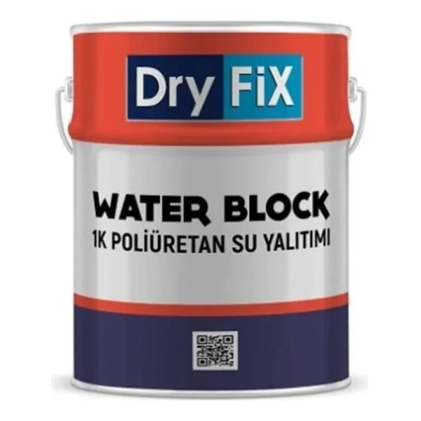Dryfix Water Block 1k Poliüretan Su Yalıtımı 25 Kg Gri - Görsel 2