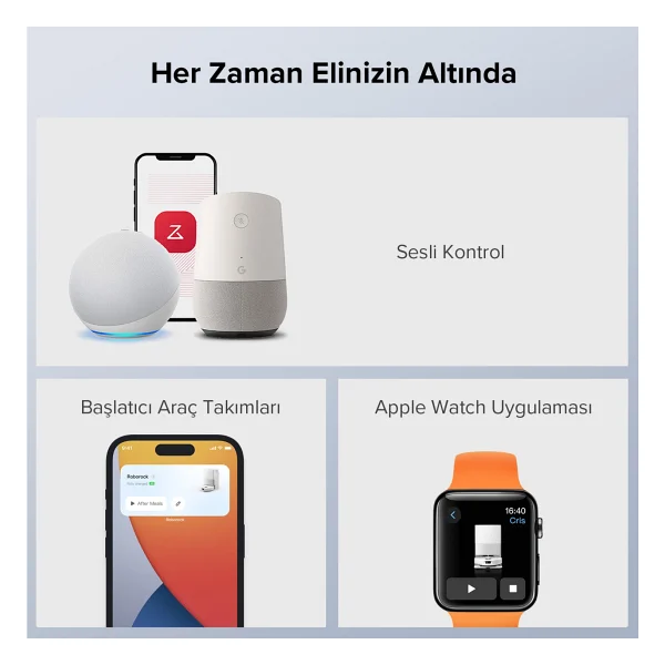 Roborock Qrevo Edge 5v1 Çöp İstasyonlu Akıllı Robot Süpürge - Görsel 9