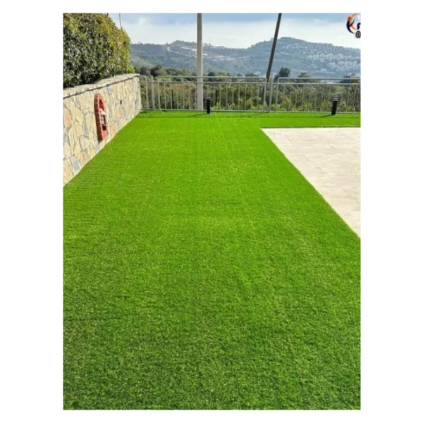 3x10 Metre Yapay Çim Halı, Lastik Taban, Yeşil Suni Halı, 20 Mm Kalınlığında - Görsel 4