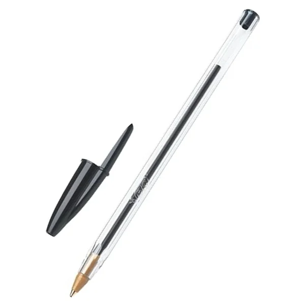 Bic Cristal Medium 50'li Siyah Tükenmez Kalem - Görsel 4
