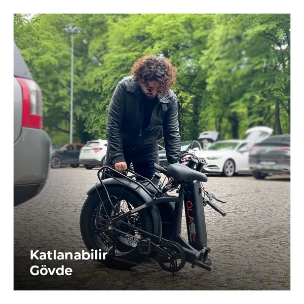 Ola Electrofold Efd1 Carbon Design 250 W Katlanabilir Elektrikli Bisiklet - Görsel 4