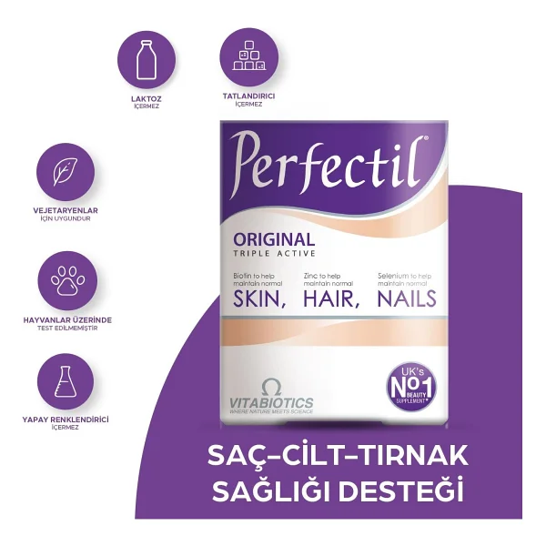 Vitabiotics Perfectil 30 Tablet - Görsel 6