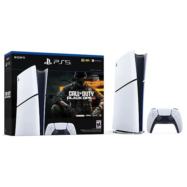 PS5 Slim Digital + Call Of Duty Black Ops 6 Bundle Oyun Konsolu - Görsel 4
