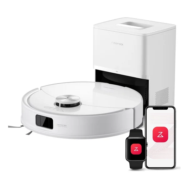 Roborock S8 Pro Plus Beyaz Çöp İstasyonlu Akıllı Robot Süpürge - Görsel 10