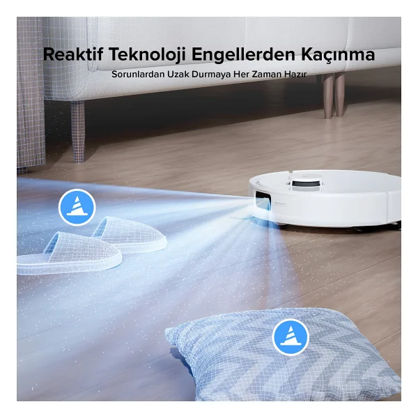 Roborock Q8 Max Pro Plus Çöp İstasyonlu Akıllı Robot Süpürge - Görsel 5