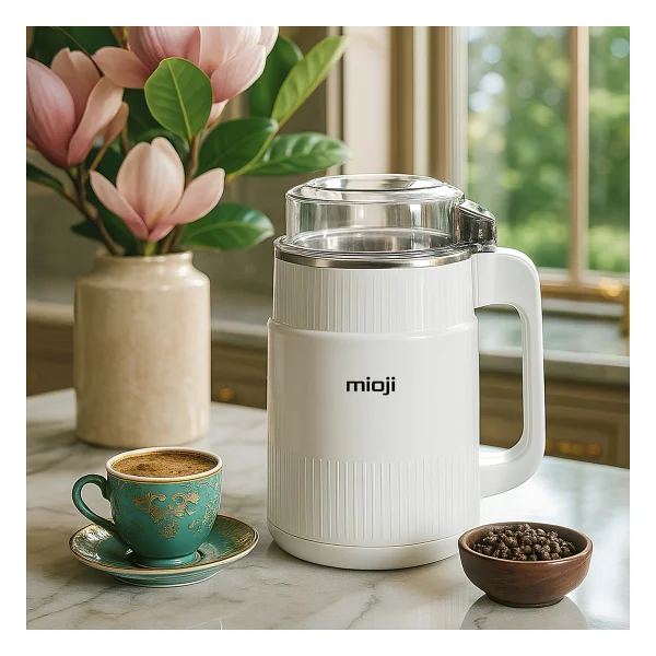 Mioji Mio Cg34 Beyaz Baharat Ve Kahve Öğütücü - Görsel 5