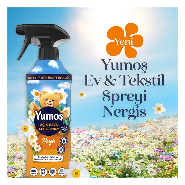 Yumoş Açık Hava Etkisi Yıkaması Zor Eşyalar İçin Sprey 430 Ml - Görsel 4