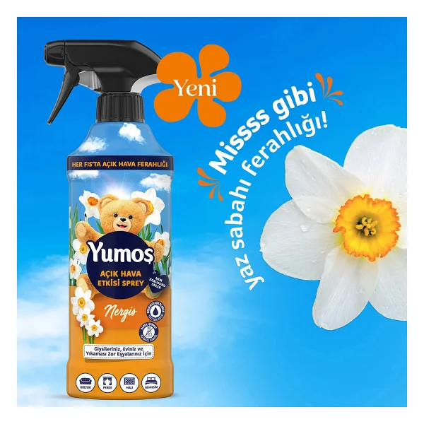 Yumoş Açık Hava Etkisi Yıkaması Zor Eşyalar İçin Sprey 430 Ml - Görsel 5