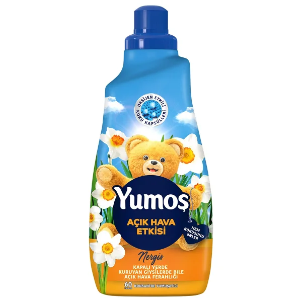 Yumoş Açık Hava Etkisi Nergis Konsantre Yumuşatıcı 60 Yıkama 1.44 Lt - Görsel 2