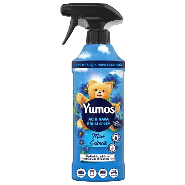 Yumoş Açık Hava Etkisi Mavi Gelincik Yıkaması Zor Eşyalar İçin Sprey 430 Ml - Görsel 2