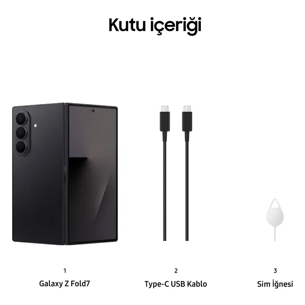 Samsung Galaxy Z Fold 7 512 GB 12 GB Siyah - Görsel 8