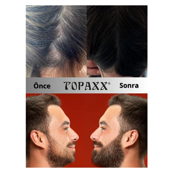 Topaxx Koyu Kahve Suda Çıkmayan Topik Pudra 14 G - Görsel 6
