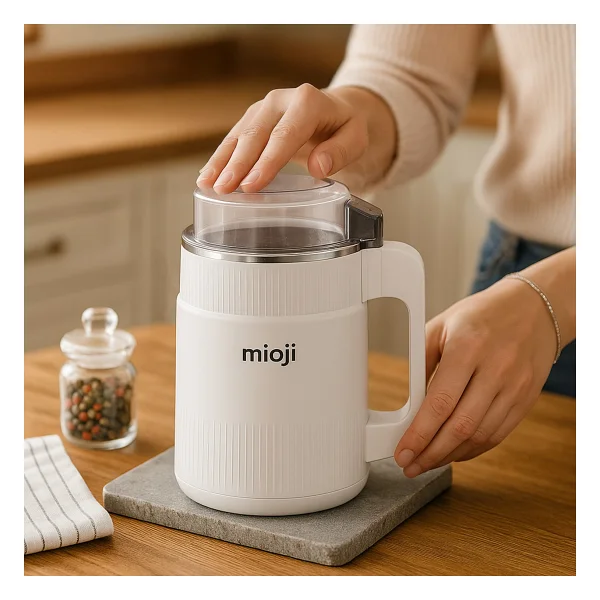 Mioji Mio Cg34 Beyaz Baharat Ve Kahve Öğütücü - Görsel 4