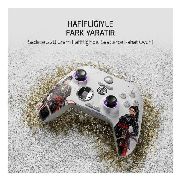 Gamepower Force RGB Kablolu/Kablosuz PC Oyun Kolu - Görsel 10