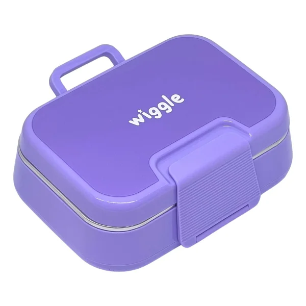 Wiggle 1030ml Lunchbox Tek Katlı 2 Bölmeli Paslanmaz Çelik Sefer Tası Yemek Kutusu - 0,5 X 7 Cm - Görsel 6