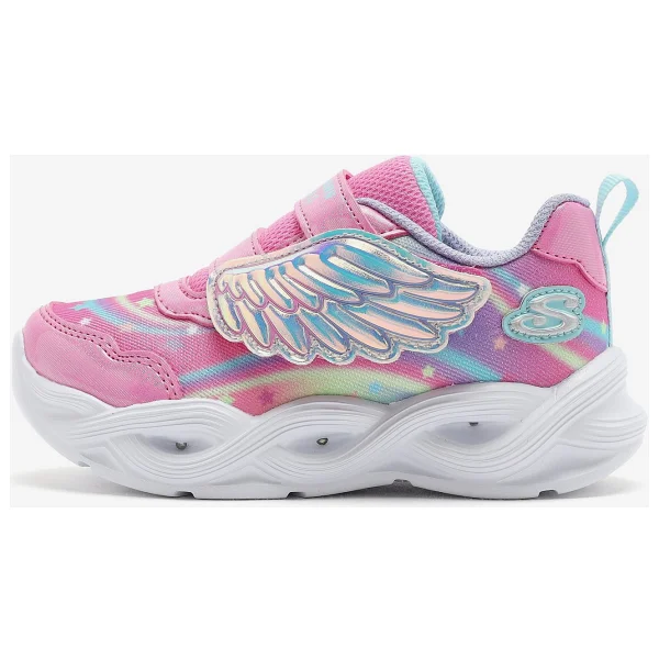 Skechers Twisty Glow 303718n Pkmt Pembe Işıklı Kız Bebek Spor Ayakkabı - Görsel 7