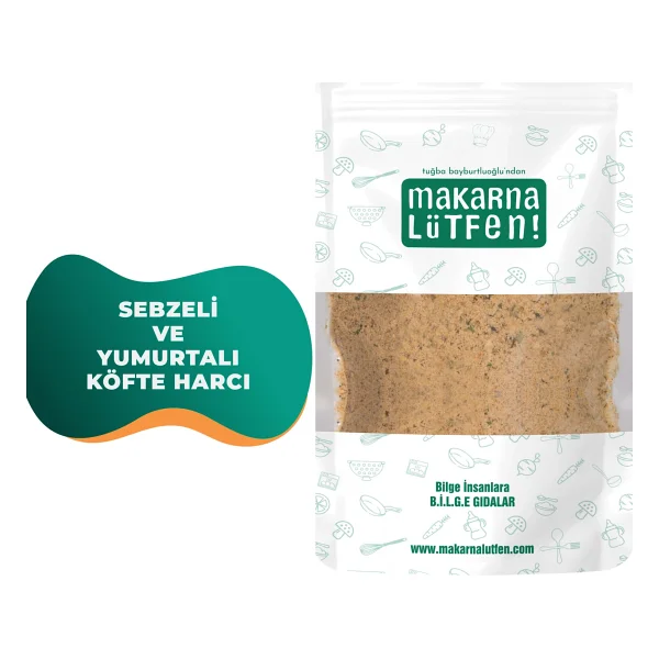 Makarna Lütfen Sebzeli Ve Yumurtalı Köfte Harcı 180 Gr - Görsel 3