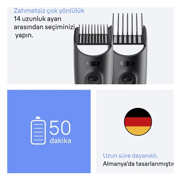 Braun Series 3 Aıo3540 Sakal Ve Saç Kesme Makinesi - Görsel 5