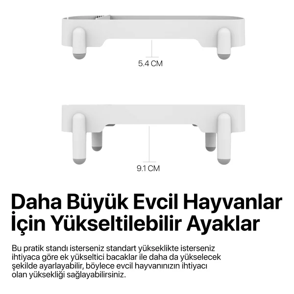 Xenon Smart Mama Kabı Standı Kaymaz Tabanlı Çok Fonksiyonlu Yükseltilebilir Ayarlanabilir Ayaklı Bra - Görsel 5
