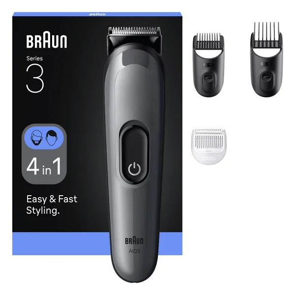 Braun Series 3 Aıo3500 Sakal Ve Saç Kesme Makinesi - Görsel 6