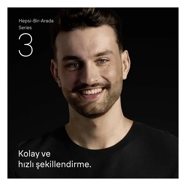 Braun Series 3 Aıo3500 Sakal Ve Saç Kesme Makinesi - Görsel 2