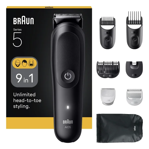 Braun Series 5 Aıo5540 9'u 1 Arada Erkek Bakım Seti - Görsel 8