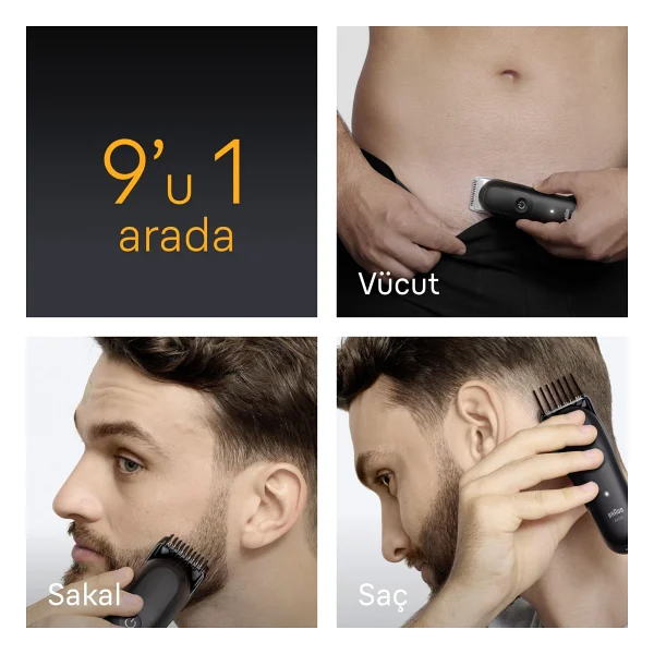 Braun Series 5 Aıo5540 9'u 1 Arada Erkek Bakım Seti - Görsel 3