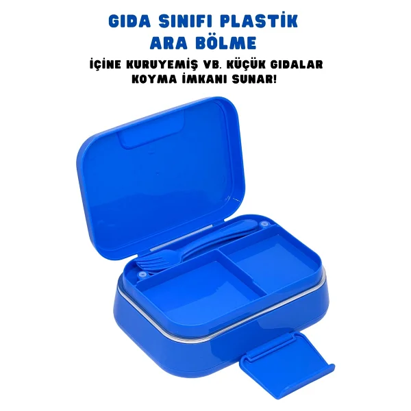 Wiggle Bento Sonic 1030 Ml 2 Bölmeli Beslenme Kutusu - Görsel 3