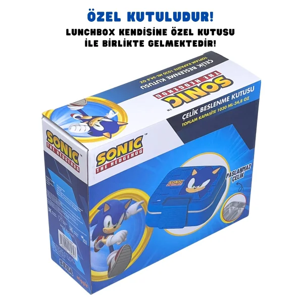Wiggle Bento Sonic 1030 Ml 2 Bölmeli Beslenme Kutusu - Görsel 5