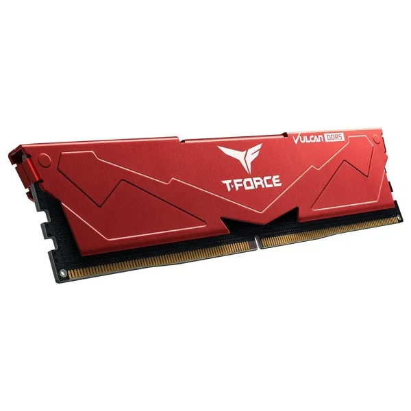 Team T-Force Vulcan Red 16 GB FLRD516G6000HC38J01 CL38 DDR5 Ram - Görsel 2