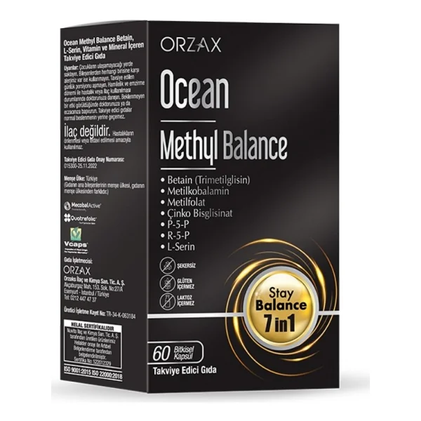 Ocean Methyl Balance 60 Kapsül - Görsel 5