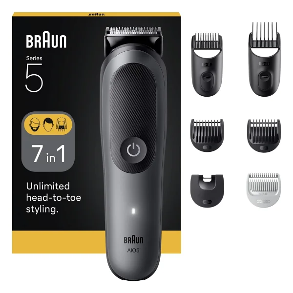 Braun Series 5 Aıo5520 7'si 1 Arada Erkek Bakım Seti - Görsel 10
