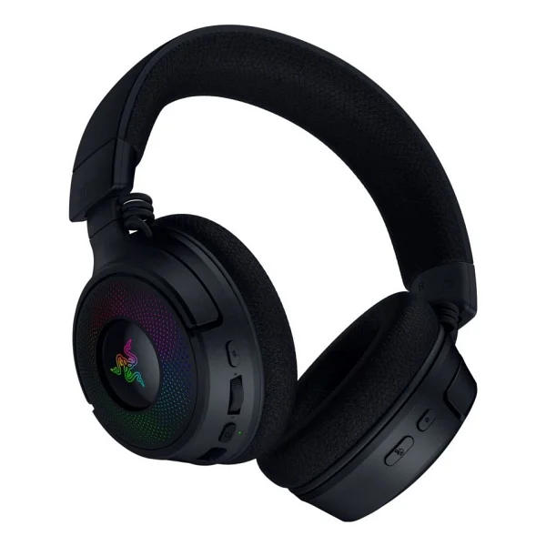 Razer Kraken V4 Rz04-05170100-R3m1 RGB USB Kablolu/Kablosuz Kulak Üstü Oyuncu Kulaklığı - Görsel 2