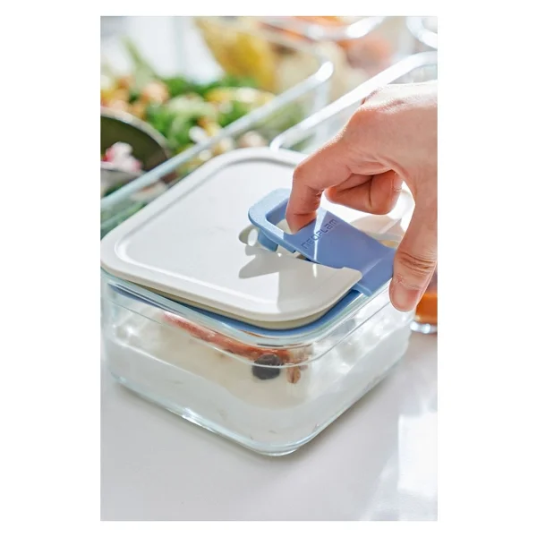 Neoflam Perfect Seal 350 Ml Kare Cam Saklama Kabı - Görsel 5