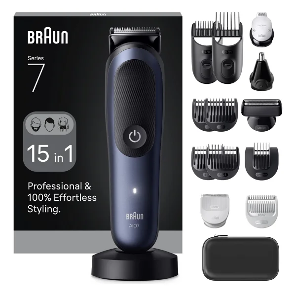 Braun Series 7 Problade Autosense Aıo7580 15in1 Erkek Bakım Seti - Görsel 9