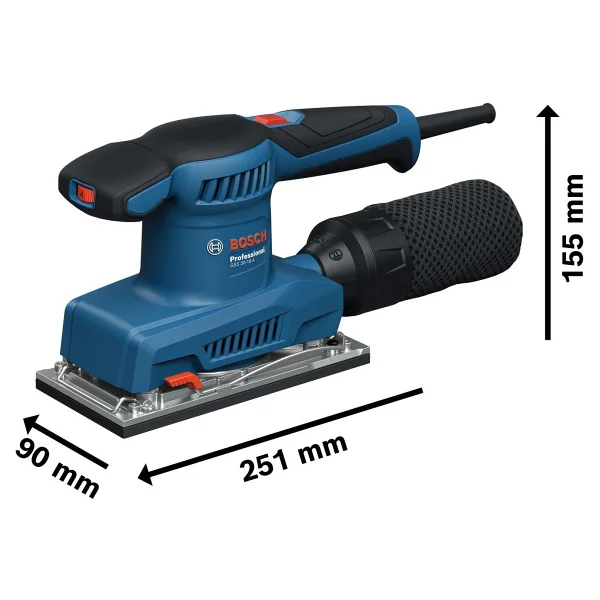 Bosch Gss 20-18 A Titreşimli Zımpara Makinesi - Görsel 6