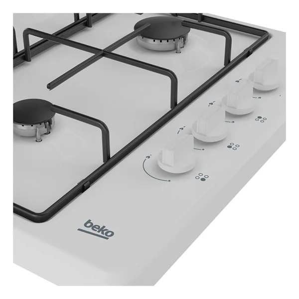 Beko Bsomd D 611eb Beyaz Set Üstü Ocak - Görsel 4