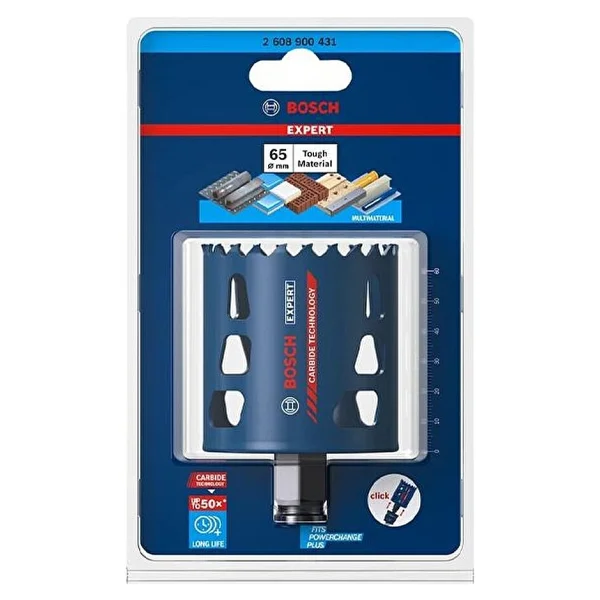 Bosch 65 Mm Expert Sert Malzemeler İçin Panç 2608900431 - Görsel 3