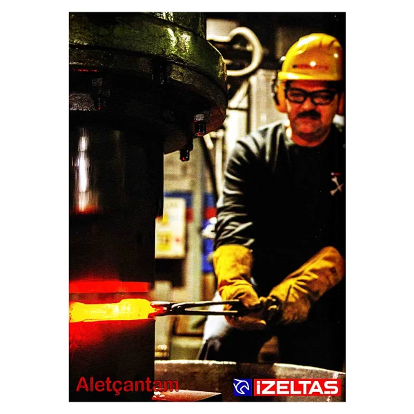 İzeltaş İzeltaş Fort Pense Ayarlı Papağan Anahtar 240mm Standart Boy Kırmızı - Görsel 3