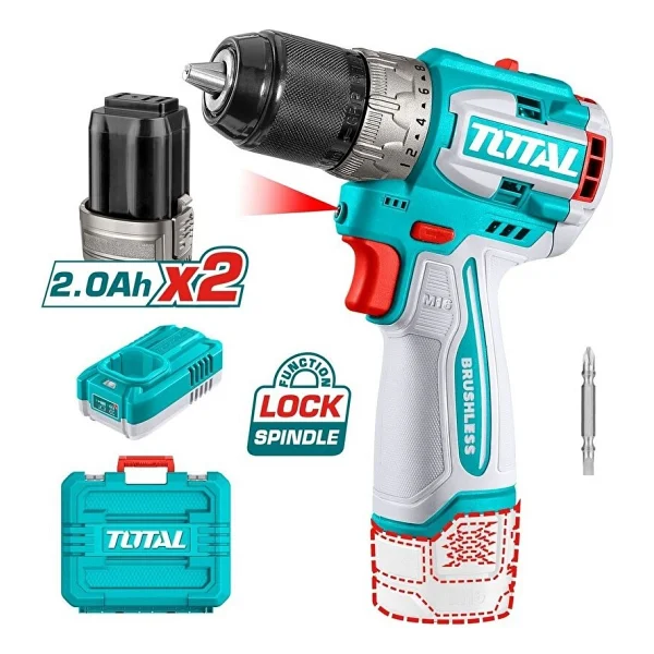 Total Tools Tdlı16682 Çift Akülü 2 Ah Matkap - Görsel 2