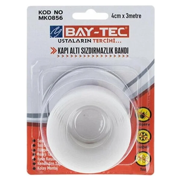 Bay-Tec Mk0856 3 M X 40 Mm Kapı Altı Sızdırmazlık Bandı - Görsel 5