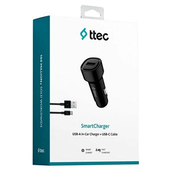 Ttec Smartcharger 2cks30cs 12 W Type-C Hızlı Araç Şarj Aleti - Görsel 5