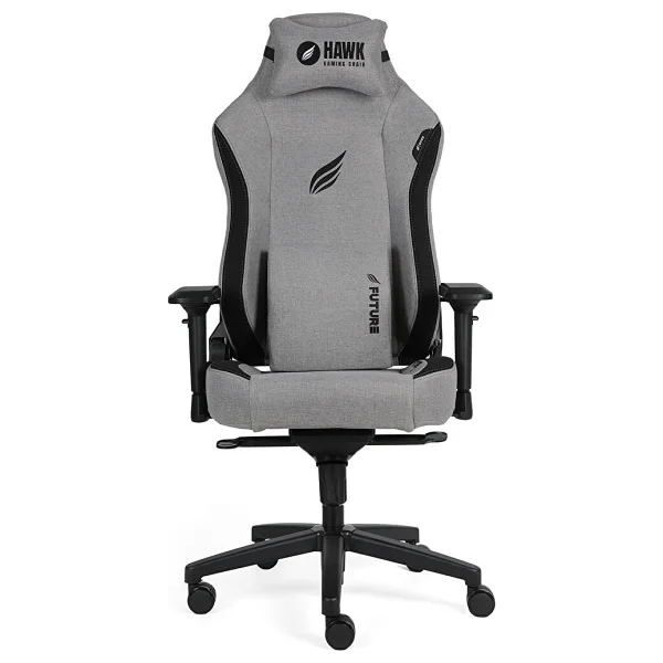 Hawk Gaming Chair Future Gray Kumaş Oyuncu Koltuğu - Görsel 6
