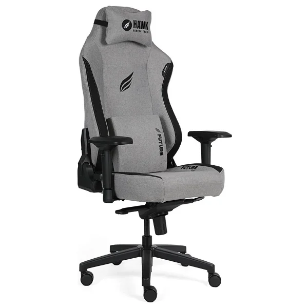 Hawk Gaming Chair Future Gray Kumaş Oyuncu Koltuğu - Görsel 7