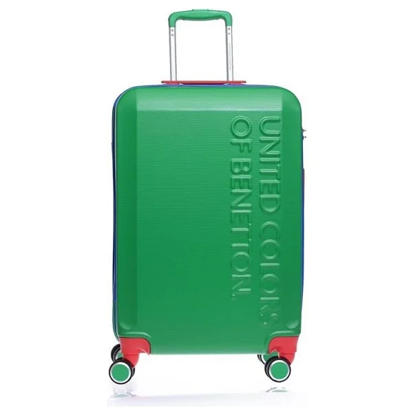 Benetton BNT600-01 ABS Yeşil Büyük Boy Valiz