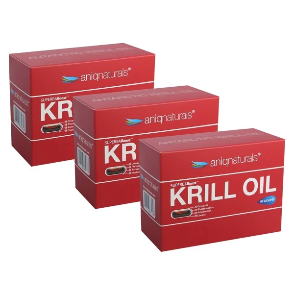 Aniqnaturals Superba Krill Oil Blister 60 Kapsül 3'lü - Görsel 2