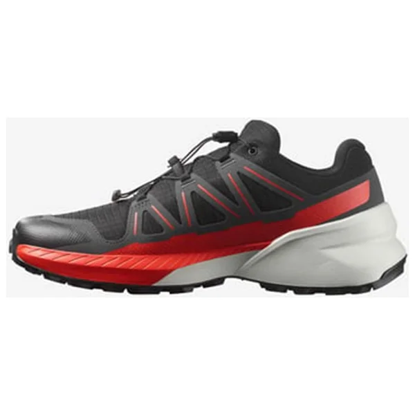 Salomon Speedcross Peak L47790100 Siyah-Kırmızı Erkek Koşu Ayakkabısı - Görsel 3