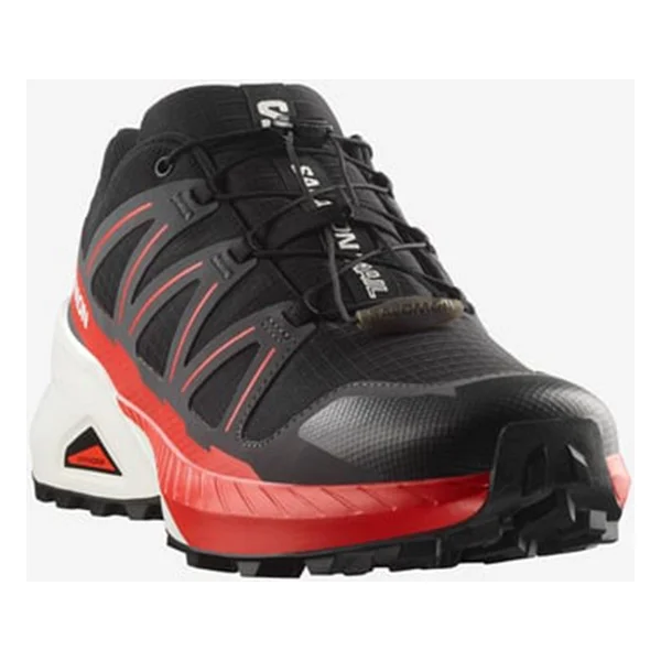 Salomon Speedcross Peak L47790100 Siyah-Kırmızı Erkek Koşu Ayakkabısı - Görsel 4
